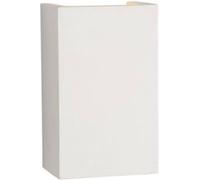 Lucide Aplique rectangular yeso blanco 18cm