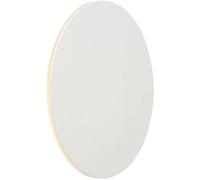 Lucide Aplique redondo en metal blanco diám:25cm