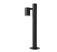 LUCIDE ARNE-LED - Lámpara baliza - Ø 6,3 cm - LED - GU10-1x5W 2700K - IP44 - Negro
