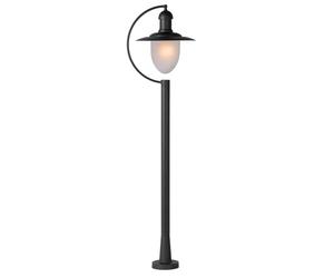 LUCIDE ARUBA - Columna - Ø 25 cm - 1xE27 - IP44 - Negro