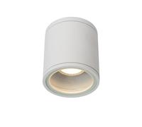 LUCIDE AVEN - Foco de techo Baño - Ø 9 cm - 1xGU10 - IP65 - Blanco