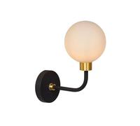 LUCIDE BEREND - Lámpara de pared Baño - 1xG9 - IP44 - Negro