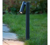 Lucide Bolardo luminoso LED Tatium, antracita, 43 cm, aluminio, IP65 EC:EPREL:854724