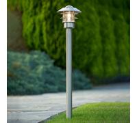 Lucide Bolardo luminoso Zico, cromo mate