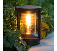 Lucide Cadix baliza de aluminio fundido a presión 22cm