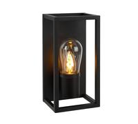 LUCIDE CARLYN - Lámpara de pared Baño - 1xE14 - IP54 - Negro