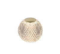 LUCIDE CINTRA - Table lamp - Ø 11 cm - LED Dim. - 1x2W 3000K - 3 StepDim - Transparant