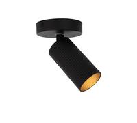 LUCIDE CLUBS - Foco de techo - 1xGU10 - Negro