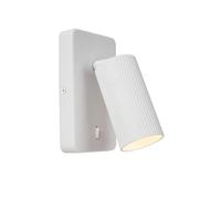 LUCIDE CLUBS - Lámpara de cabecera/Lámpara de pared - 1xGU10 - Blanco