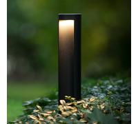 Lucide Combo bolardo luminoso LED, negro, 65 cm, aluminio, IP54 EC:EPREL:862495