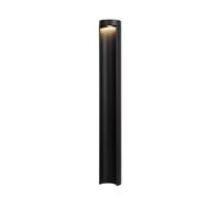 LUCIDE COMBO - Lámpara baliza - Ø 9 cm - LED - 1x9W 3000K - IP54 - Negro