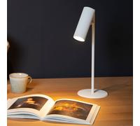 Lucide De mesa Clubs cabeza giratorio e inclinable blanco