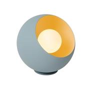 LUCIDE DOREDOS - Lámpara de mesa - Ø 20 cm - 1xE27 - Azul pastel