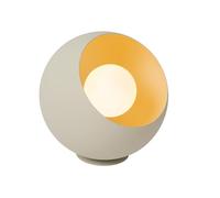 LUCIDE DOREDOS - Lámpara de mesa - Ø 20 cm - 1xE27 - Beige