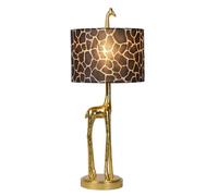 LUCIDE EXTRAVAGANZA MISS TALL - Lámpara de mesa - Ø 25 cm - 1xE27 - Oro mate/Latón