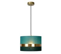 LUCIDE EXTRAVAGANZA TUSSE - Lámpara colgante - Ø 30 cm - 1xE27 - Verde