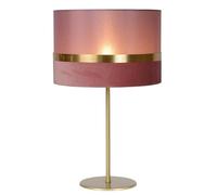 LUCIDE EXTRAVAGANZA TUSSE - Lámpara de mesa - Ø 30 cm - 1xE14 - Rosa