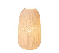 LUCIDE FLORES - Lámpara de mesa - Ø 14,1 cm - 1xE14 - Blanco