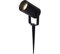 Lucide Foco de jardín de aluminio 1xGU10, negro