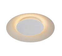 LUCIDE FOSKAL - Lámpara de techo - Ø 34,5 cm - LED - 1x12W 2700K - Blanco