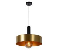 Lucide GIADA - Lámpara colgante - Ø 40 cm - 1xE27 - Oro mate/Latón
