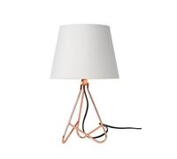 LUCIDE GITTA - Lámpara de mesa - Ø 17 cm - 1xE14 - Cobre