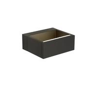 LUCIDE GOA - Lámpara de pared Dentro/Fuera - LED - 1x10W 3000K - IP54 - Antracita