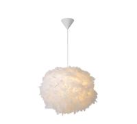 LUCIDE GOOSY SOFT - Lámpara colgante - Ø 50 cm - 1xE27 - Blanco