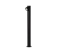 LUCIDE IBAMBA - Lámpara baliza - LED - 1x6W 3000K - IP65 - Negro