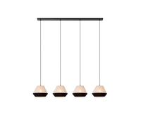LUCIDE KALA - Lámpara colgante - 4xE14 - Taupe