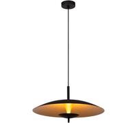 Lucide Lámpara colgante de acero con 1 LED integrado, negro