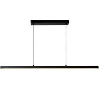 Lucide Lámpara colgante de metal con 1 LED integrado, negro