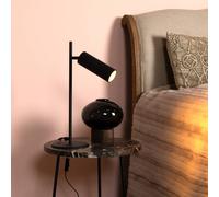 LUCIDE CLUBS - Lámpara de escritorio - 1xGU10 - Negro