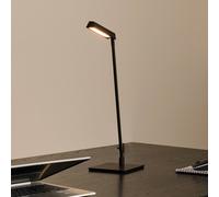 Lucide Lámpara de mesa LED Lavale, negra, atenuable, altura 42 cm EC:EPREL:1840901