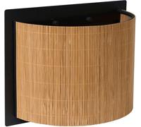 Lucide Lámpara de pared de bambu 1xE27, natural
