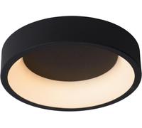 LUCIDE TALOWE LED - Lámpara de techo - Ø 30 cm - LED Regul. - 1x20W 3000K - Negro