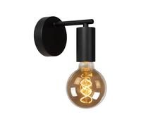 LUCIDE Leanne Lámpara de Pared, 40 W, Negro
