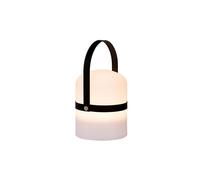 LUCIDE LITTLE JOE - Lámpara de mesa Fuera - Ø 10 cm - LED Regul. - 1x0,3W 3200K - IP44-3 StepDim - Negro