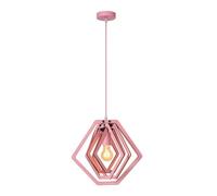 LUCIDE MAURO - Lámpara colgante Infantil - 1xE27 - Rosa