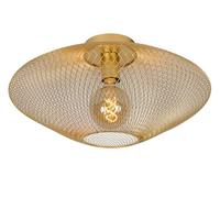 LUCIDE MESH - Lámpara de techo - Ø 45 cm - 1xE27 - Oro mate/Latón