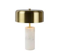 LUCIDE MIRASOL - Lámpara de mesa - Ø 25 cm - 3xG9 - Blanco