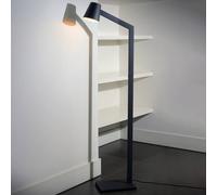 Lucide Mizuko - una lámpara de pie purista en negro