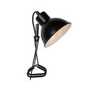 LUCIDE MOYS - Lámpara de pinza - 1xE27 - Negro