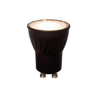 LUCIDE MR11 - Bombilla led - Ø 3,5 cm - LED Dim to Warm - GU10-1 x 4 W 2200 K/3000 K, color negro