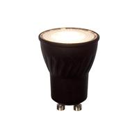 LUCIDE MR11 - Bombilla led (3,5 cm de diámetro, GU10, 3,8 W, 2700 K), color negro