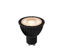 LUCIDE MR16 - Lámpara led - Ø 5 cm - LED - GU10-1x5W 2700K - Sensor día/noche - Negro