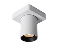 LUCIDE NIGEL - Foco de techo - LED Dim to warm - GU10-1x5W 2200K/3000K - Blanco