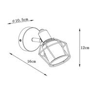 Lucide Nila downlight de techo, 1 luz