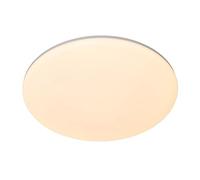 LUCIDE OLSON - Lámpara de techo Baño - Ø 45 cm - LED - CCT - 1x45W 3000K/6500K - IP44 - Ópalo