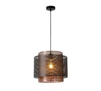 LUCIDE ORRIN - Lámpara colgante - Ø 34 cm - 1xE27 - Negro